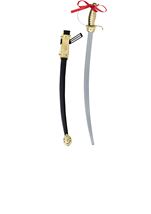 Kids Pirate Boys Gold Tipped Sword