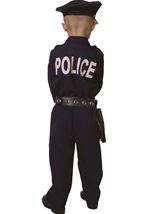 Kids Boys Police Officer Realistic Costume