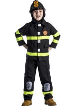 Kids Fire Fighter Boys Costume