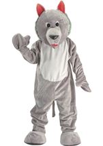 Hungry Wolf Mascot Unisex Child Costume