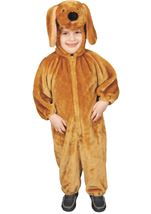 Brown Puppy Unisex Kids Costume
