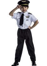 Little Flight Pilot Boys Costume 