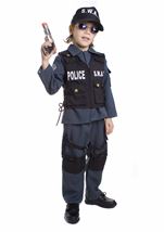 Kids Deluxe SWAT Boys Costume