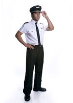 Senior Flight Pilot Men Costume