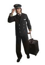 Fashion Pilot Men Jacket Costume