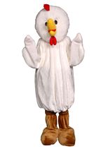Chicken Mascot Unisex Adults Costume