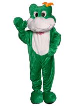 Frog Mascot Unisex Adults Costume