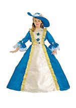 Kids Blue Princess Girls Costume