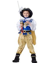 Kids Deluxe Musketeer Boys Costume