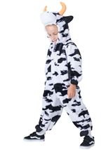 Kids Cow Plush Unisex Costume