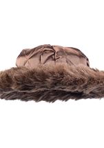 Brown Matzah Shtreimel Men Hat