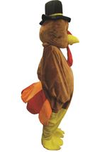 Adult Thanksgiving Turkey Mascot Unisex s Costume