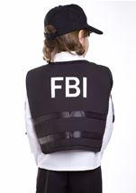 Kids FBI Agent Boys Costume