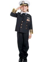 Navy Admiral Boys Costume