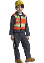 Construction Worker Boys Costume