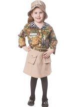 Dutch Safari Girls Costume