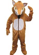 Furry Fox Mascot Unisex Adults Costume