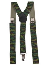 All ages Camouflage Suspenders