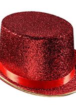 Red Unisex Top Hat