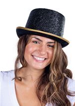 Adult Black Unisex Top Hat