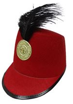 Red Marching Band Hat