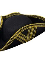 Tricorn Colonial Men Hat