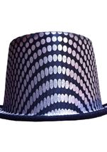 Silver Squared Top Hat