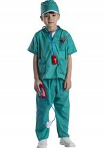 Kids Surgeon Role Play Set Unisex Costume 