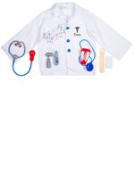 Kids Doctor Role Play Set  Unisex Costume