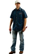 Adult Mike Men Mechanic Costume Set