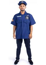 Adult Police Officer Men Costume