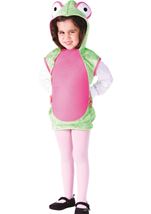 Mrs Frog Girls Plush Costume