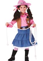 Junior Cowgirl Girls Costume