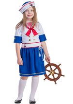 Kids Sailor Girl Costume