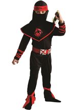 Ninja Warrior Boy Costume