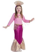 Little Mermaid Girls Costume