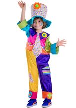 Kids Circus Clown Child Costume