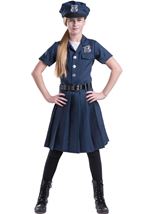 Police Officer Girls Costume