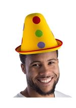 Polka Dotted Cone Men Hat