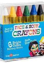 Six Color Face Paint Crayons