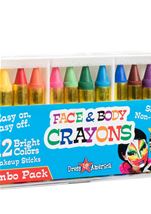Twelve Color Face Paint Crayons