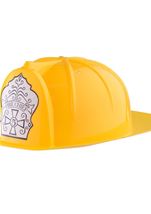 Yellow Fire Fighter Helmet