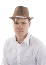 All ages Brown Fedora Hat