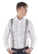 All ages Piano Unisex Suspenders