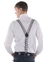 All ages Piano Unisex Suspenders