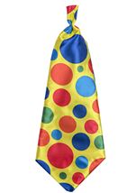 Polka Dot Clown Men Necktie