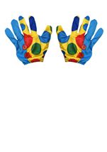 Polka Dot Clown Gloves