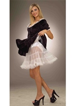 Woman Petticoat White