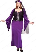 Renaissance Maiden Plus Women Costume