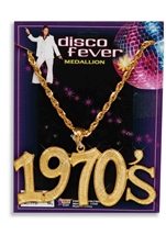 Disco Fever 1970s Necklace